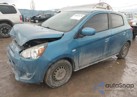 2015 Mitsubishi Mirage De z USA, uszkodzony, nr VIN ML32A3HJ8FH056415